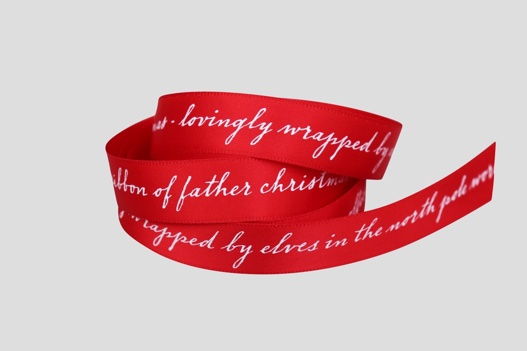 OFFICIAL RIBBON OF FATHER CHRISTMAS - 10m