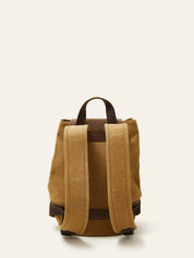 Sand Assam Waxed Cotton Backpack