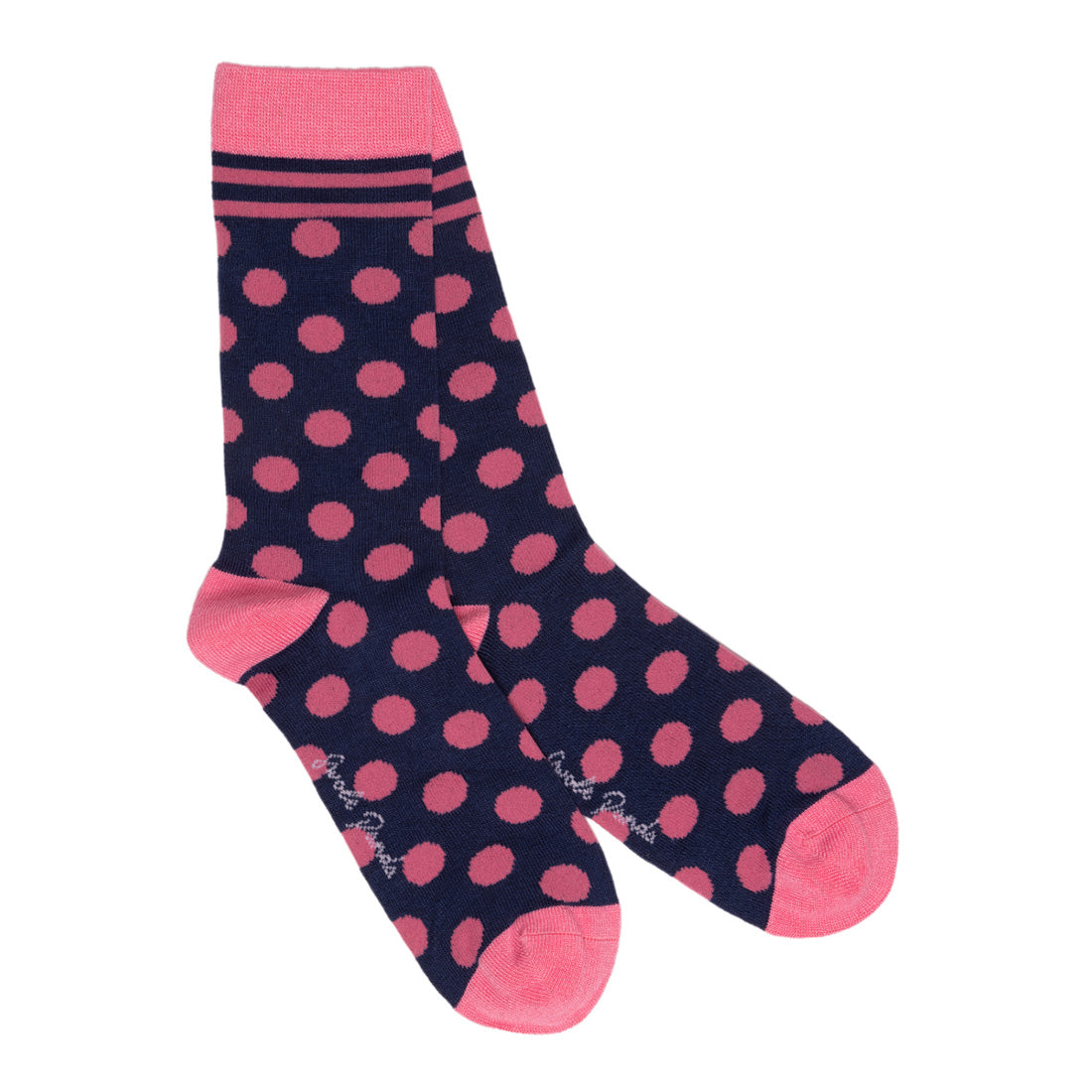 socks-navy-and-pink-polka-dot-bamboo-socks-1.jpg