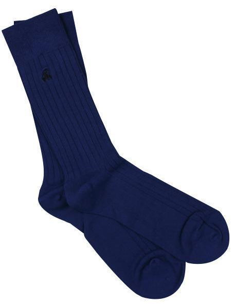  EU 37-40) Royal Blue Bamboo Socks