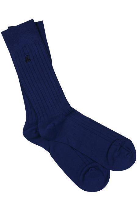 Swole Panda Socks UK 4-7 (US 5-7.5 / EU 37-40) Royal Blue Bamboo Socks