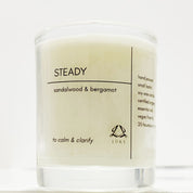 Steady, Settle & Soothe - Hand Poured Soy Candle Trio