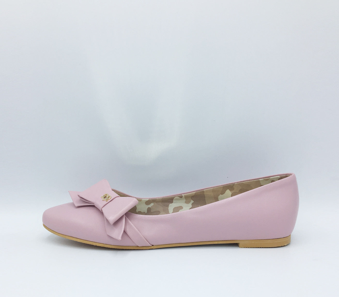 Swan - Pink Vegan Leather Shoes