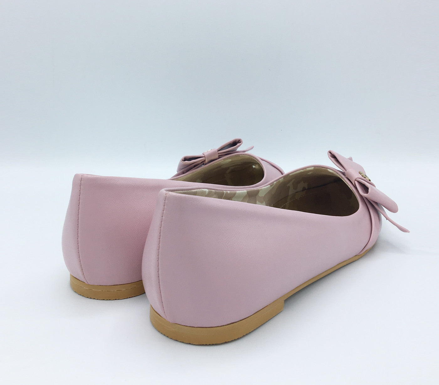 Swan - Pink Vegan Leather Shoes