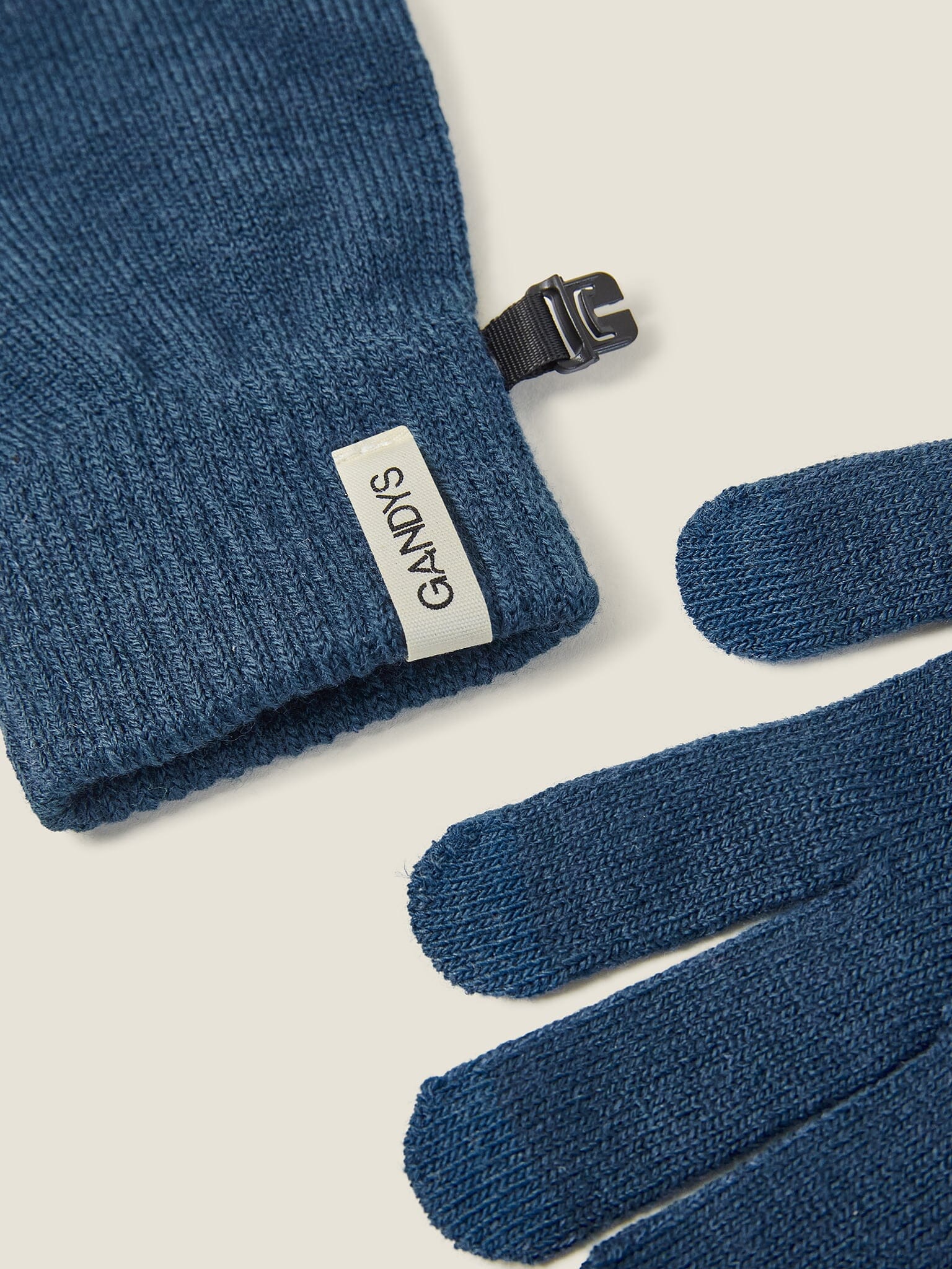 Teal Recycled Touch Screen Gloves