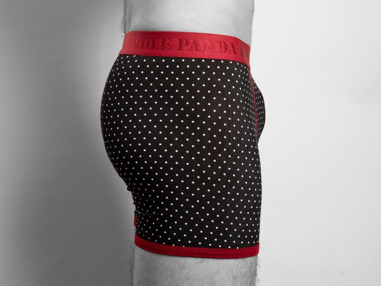 Bamboo Boxers - White Dots