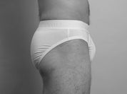 Bamboo Briefs 2 Pack - White