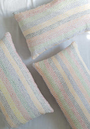 Usha  |  Rainbow Kantha Cushion