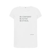 B-Confident Unisex T-shirt White